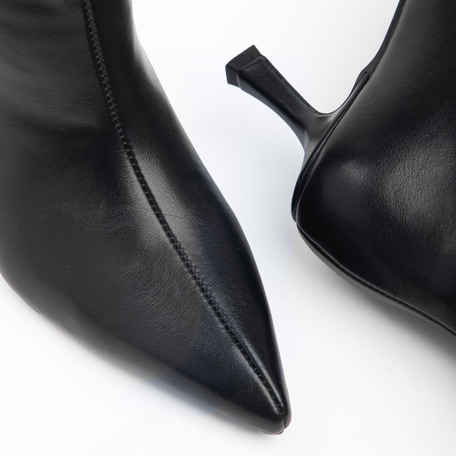 Raid Bracket Stiletto Boots In Black - Image 5