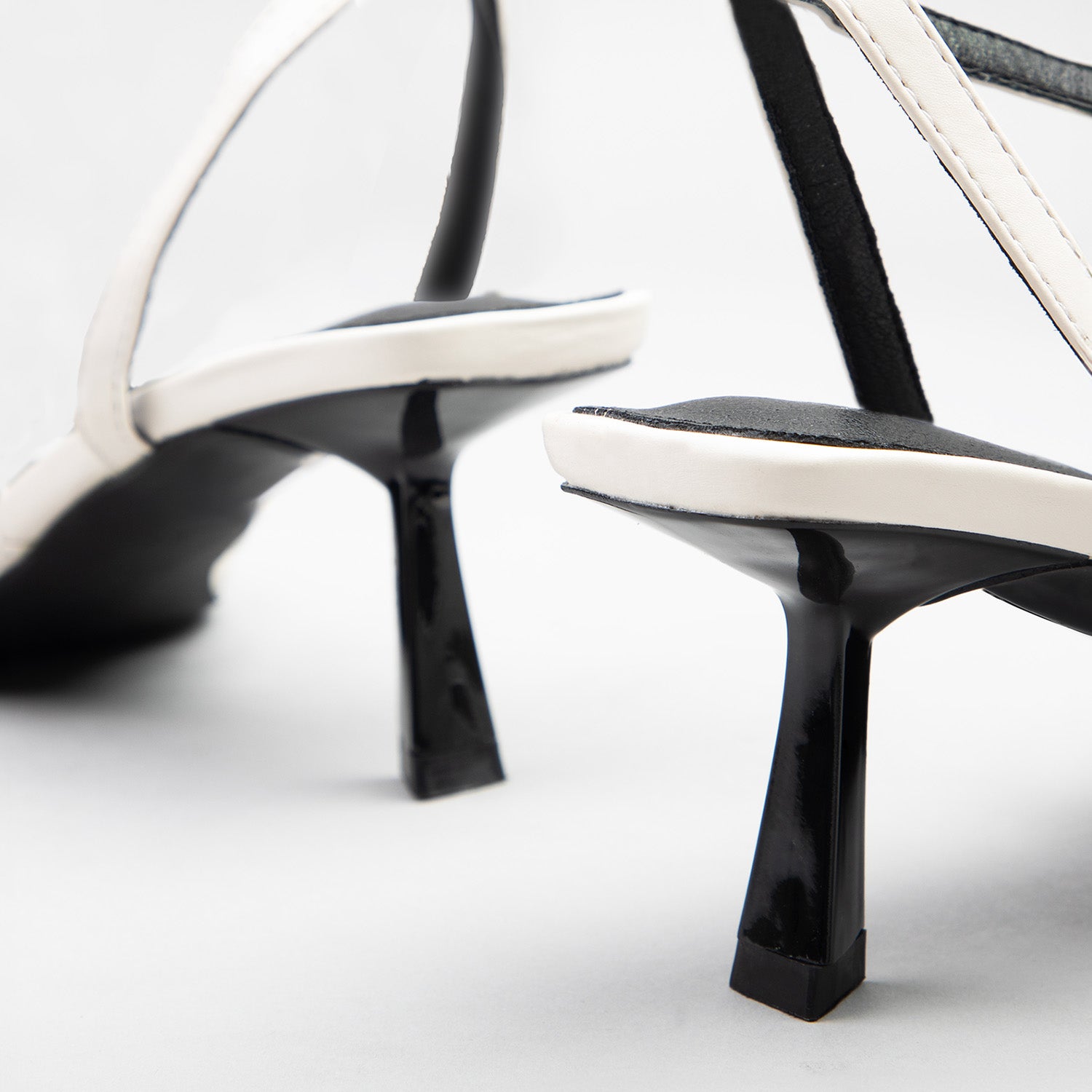 RAID Macie Heeled Sandals in Off White - Image 4